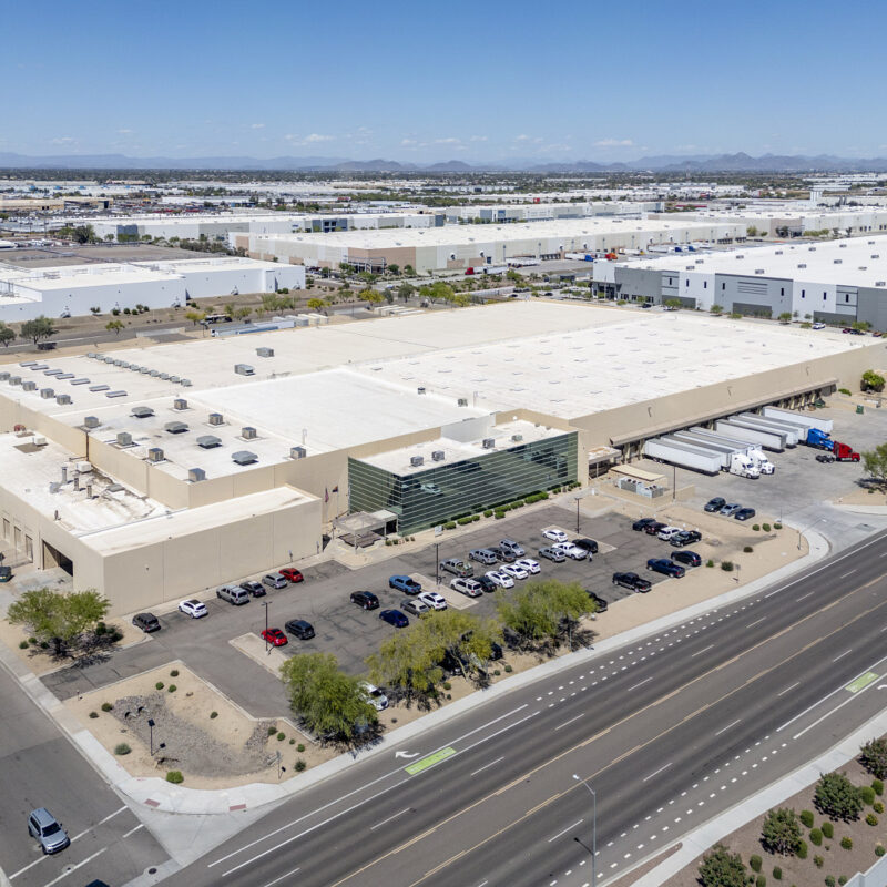 industrial building aerial tolleson southwest phoenix